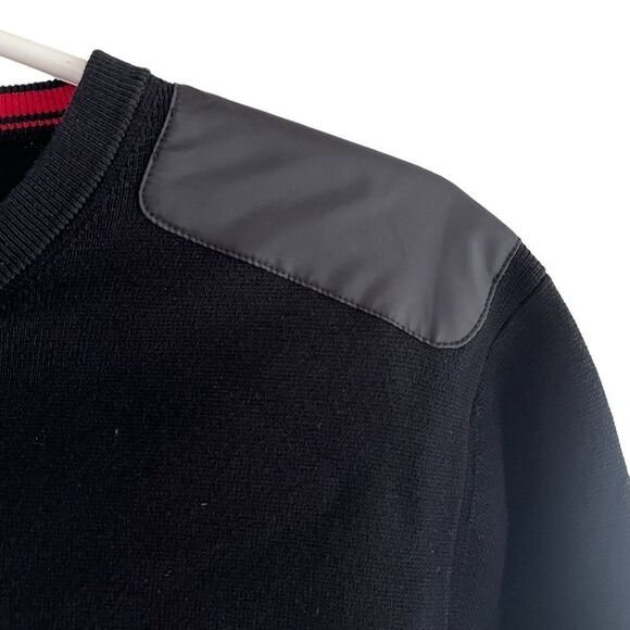 VICTORINOX | Elbow/Shoulder Patch Pullover Sweatshirt (S) - Picture 4 of 5